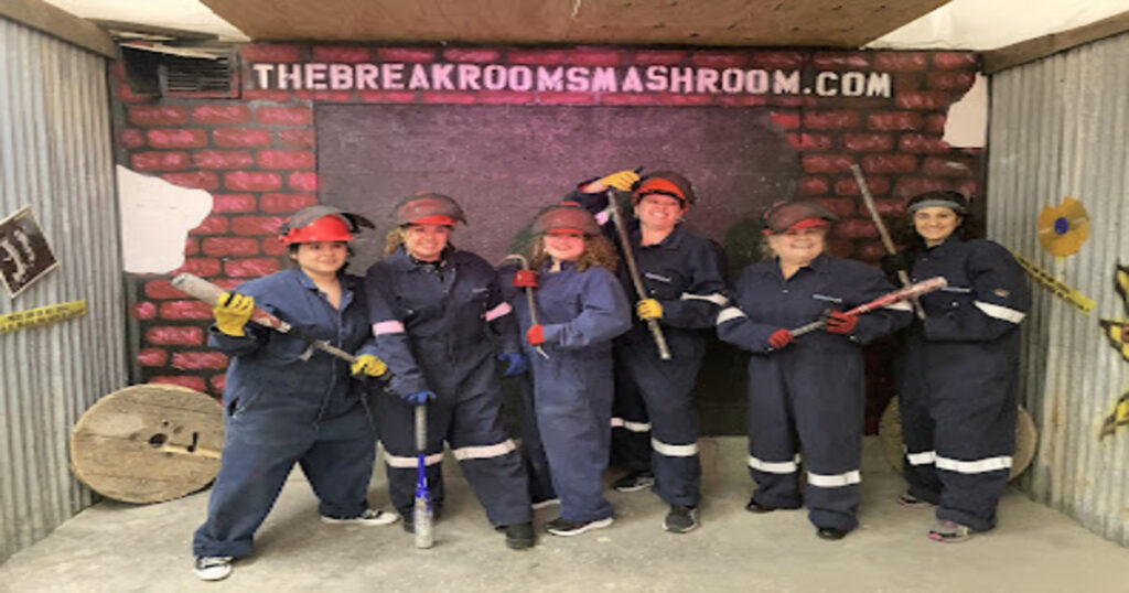 Best Rage Rooms in Dallas for Stress Relief and Fun 5 break and smash room team